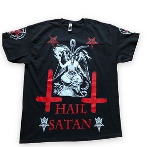 Baphomet hail Satan EXTRA LARGE size bow to none